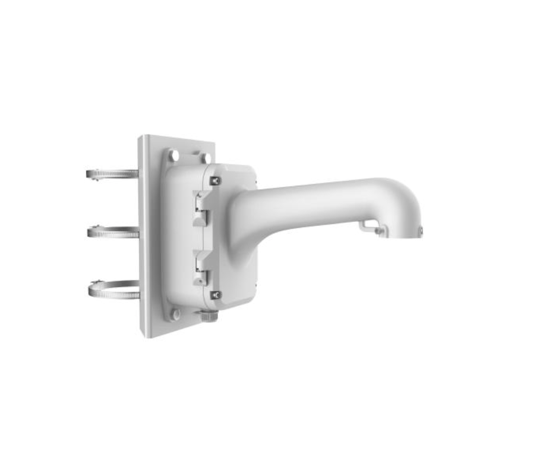 Soporte Poste y Caja Conexiones Hikvision DS-1604ZJ-BOX-POLE
